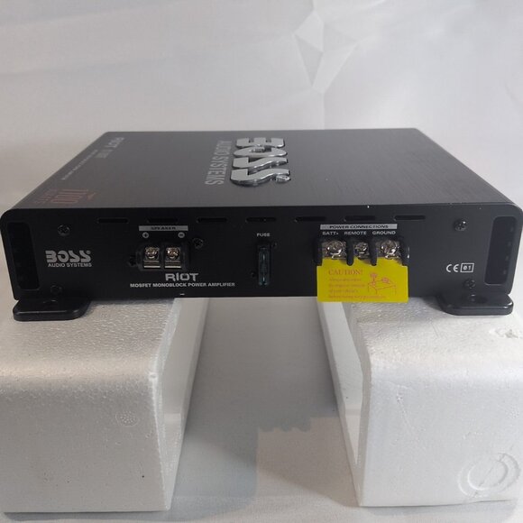 Boss Audio Systems R1100M Riot 1100 Watt Monoblock Power Amplifier NEW OPEN BOX - Picture 5 of 16